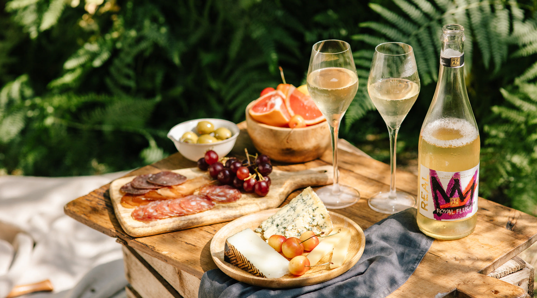 Virgin Wines celebrates REAL as an exquisite "Kombucha Wine"
