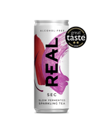 REAL Sec Slow Fermented Sparkling Tea Multipack (12 x 250ml Cans)