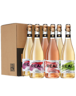 REAL Slow Fermented Sparkling Tea Mixed Case - (6 x 750ml Bottles)