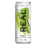 REAL Alcohol-Free REAL Dry Sparkling White, Formerly Dry Dragon, 12 x 250 Ml Cans