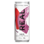 REAL Alcohol-Free REAL Sec Sparkling White, Formerly Royal Flush, 12 x 250 Ml Cans