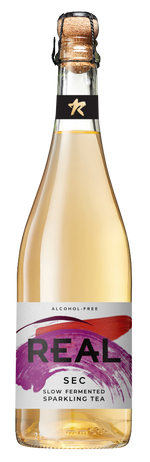 REAL Sec Slow Fermented Sparkling Tea (750mL x 6)