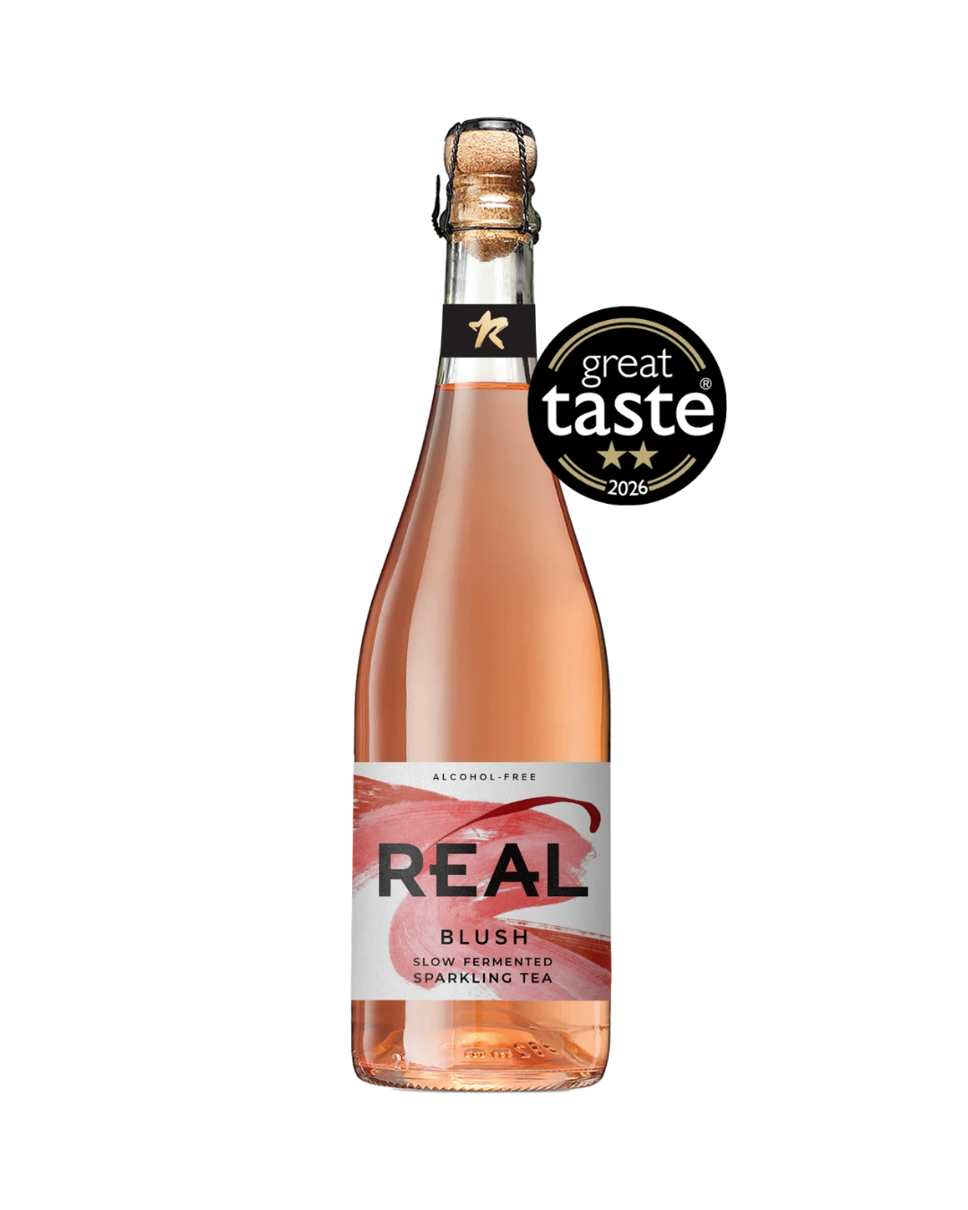 REAL Blush Slow Fermented Sparkling Tea - 750ml