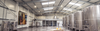 REAL Alcohol-Free REAL Fermentery Production Hall With Stainless Steel Tanks And Brewing Equipment