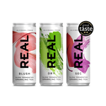 REAL Slow Fermented Sparkling Tea Mixed Pack (12 x 250mL Cans)
