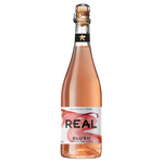 REAL Blush Alcohol-Free Sparkling Rose, Formerly Peony Blush, 6 x 750 Ml Bottles