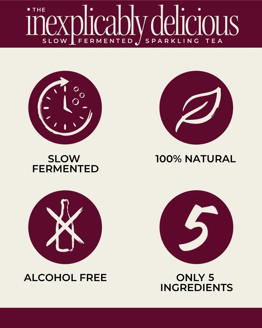 REAL Mei Slow Fermented Sparkling Tea - 750ml